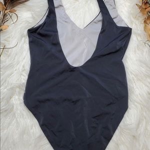 Leith Plunge Reversible One-piece Swimsuit